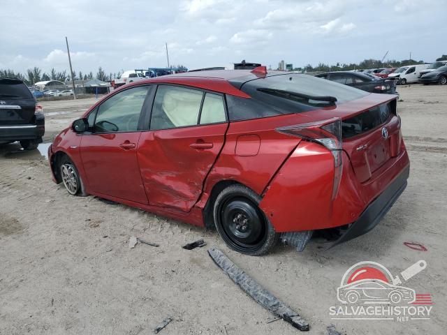 JTDKBRFU9J3587400 2018 TOYOTA PRIUS photo no. 2