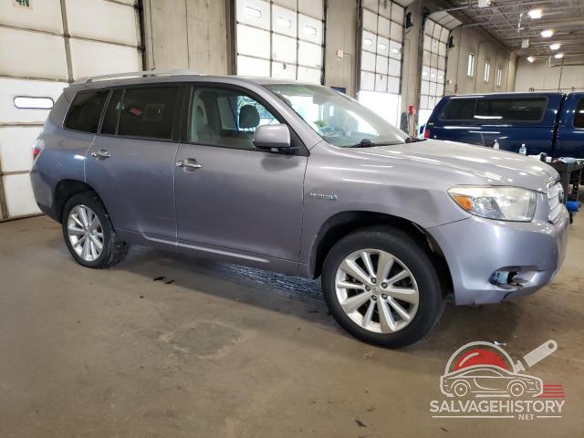 JTEEW44A082001272 2008 TOYOTA HIGHLANDER photo no. 4