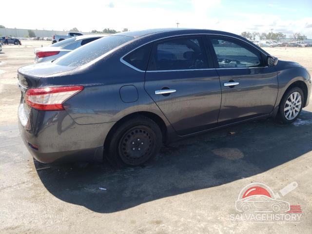 3N1AB7AP9EY291455 2014 NISSAN SENTRA photo no. 3