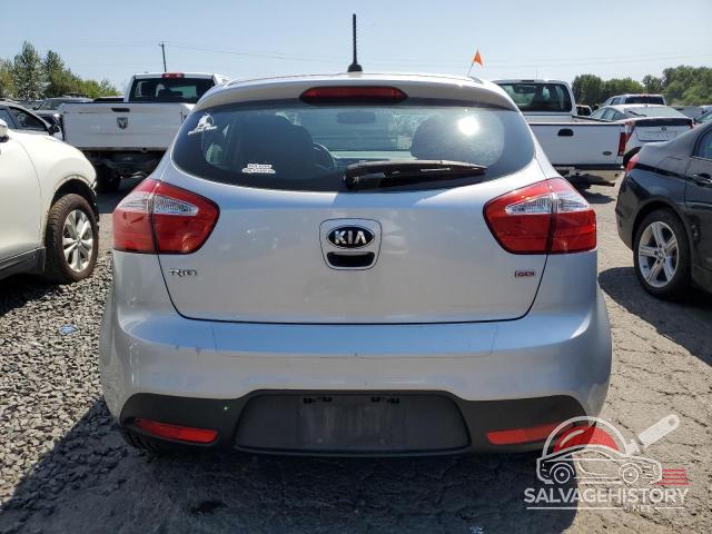 KNADM5A30D6192211 2013 KIA RIO photo no. 6