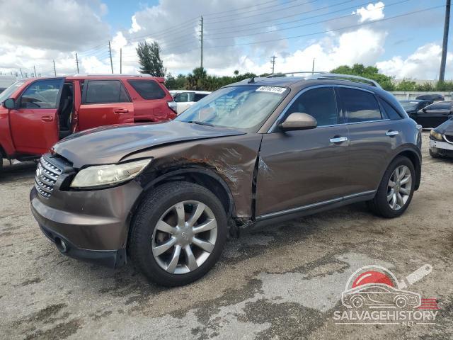 JNRAS08W34X224710 2004 INFINITI FX35 photo no. 8