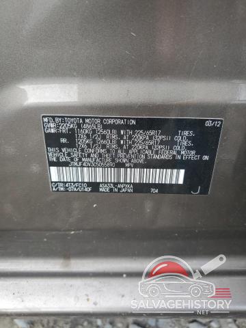 JTMJF4DV3C5055890 2012 TOYOTA RAV4 photo no. 13