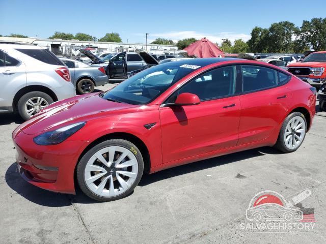 5YJ3E1EA4NF144388 2022 TESLA MODEL 3 photo no. 15