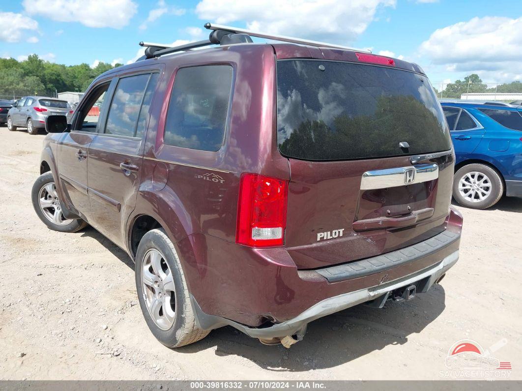 5FNYF3H50CB040572 2012 HONDA PILOT photo no. 3