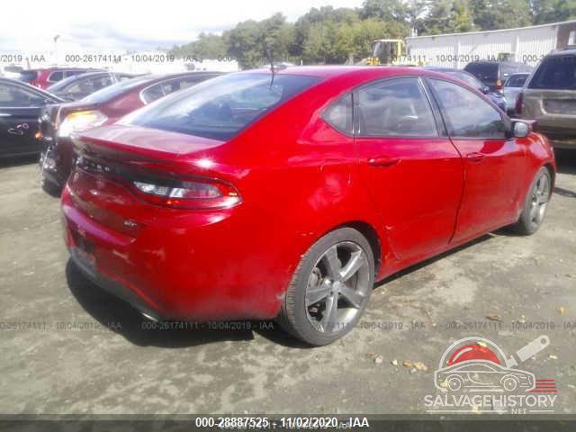 1C3CDFEB7FD369622 2015 DODGE DART photo no. 4