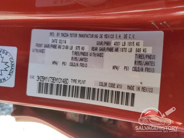 3MZBM1V73EM101480 2014 MAZDA 3 photo no. 13