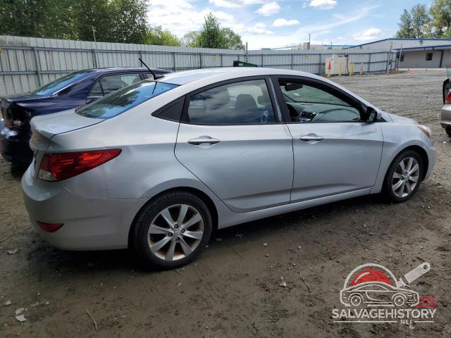 KMHCU4AE4CU088465 2012 HYUNDAI ACCENT photo no. 3