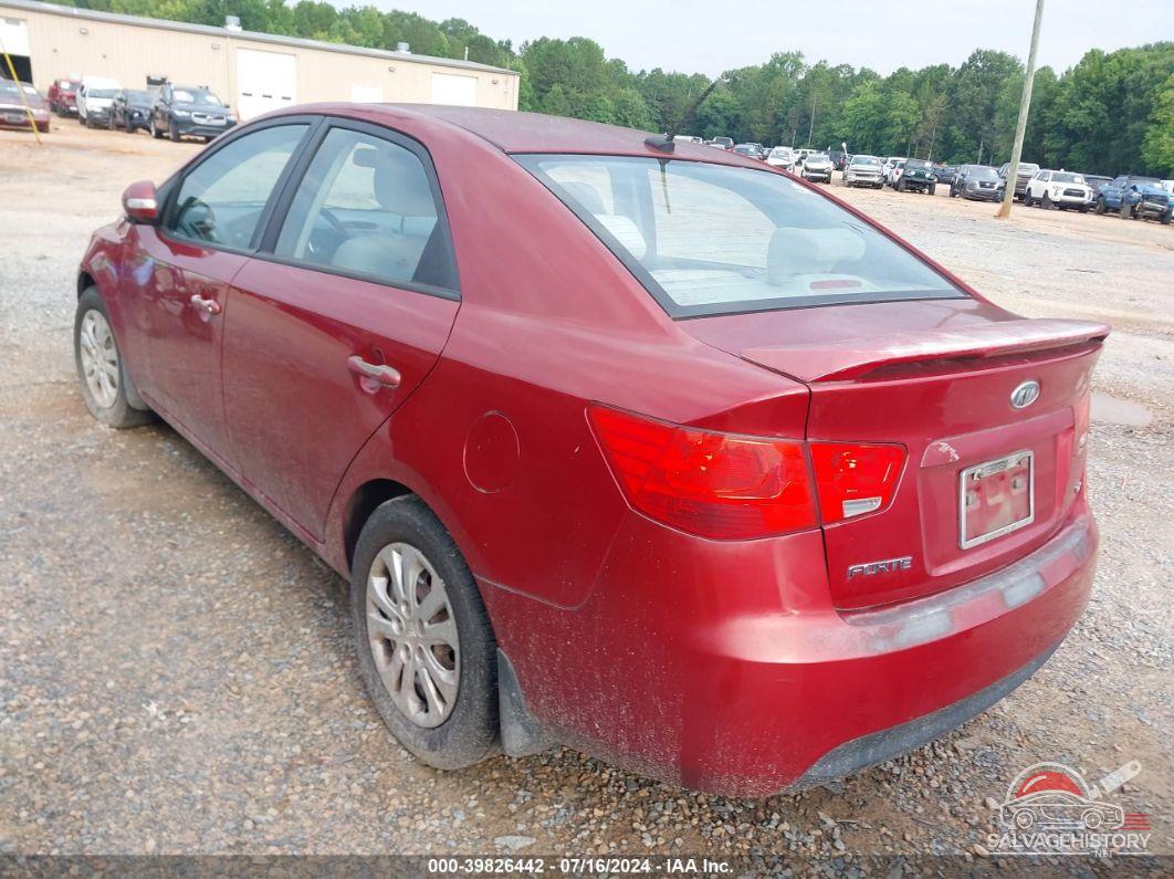 KNAFU4A20A5224991 2010 KIA FORTE photo no. 3