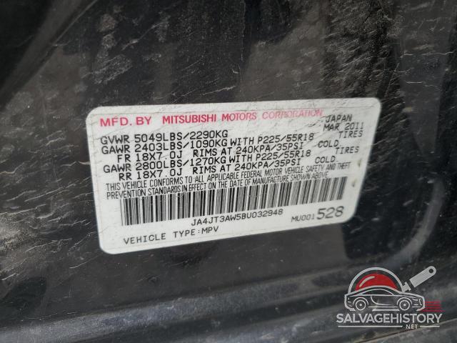 JA4JT3AW5BU032948 2011 MITSUBISHI OUTLANDER photo no. 13