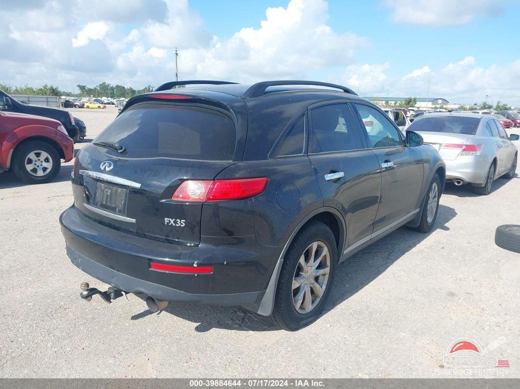 JNRAS08W47X208388 2007 INFINITI FX35 photo no. 4
