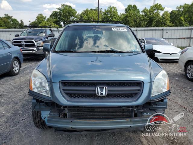 2HKYF185X5H546709 2005 HONDA PILOT photo no. 5