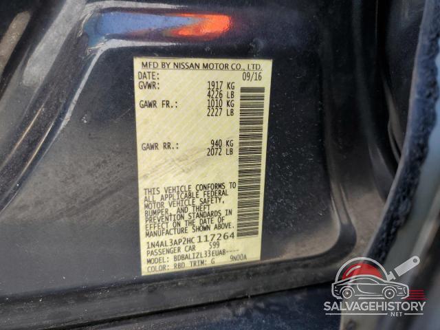 1N4AL3AP2HC117264 2017 NISSAN ALTIMA photo no. 12