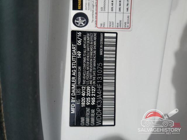 WDDPK3JA4HF131075 2017 MERCEDES-BENZ SLC-CLASS photo no. 12