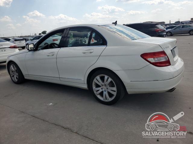WDDGF54X28F168335 2008 MERCEDES-BENZ C-CLASS photo no. 2