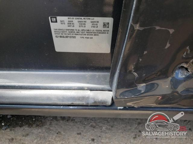 1G11B5SL3EF137322 2014 CHEVROLET MALIBU photo no. 12