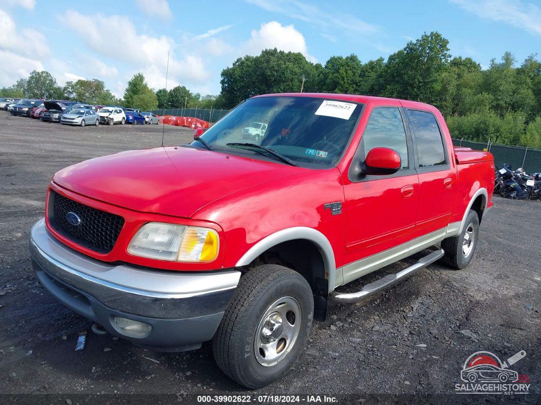 1FTRW08L31KE65754 2001 FORD F-150 photo no. 2