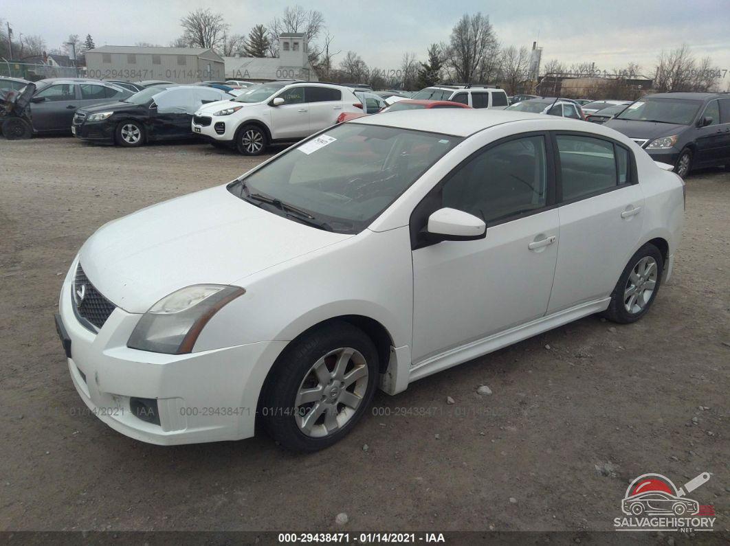 3N1AB6AP0CL621827 2012 NISSAN SENTRA photo no. 2