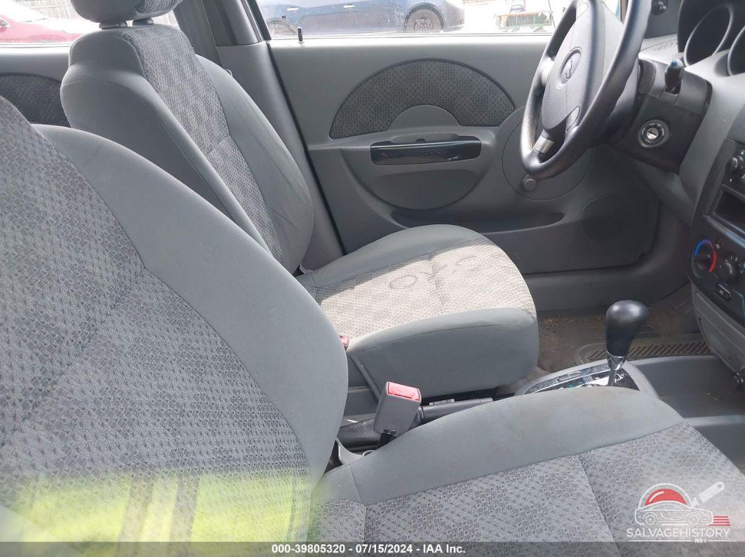 KL1TD52645B469000 2005 CHEVROLET AVEO photo no. 5