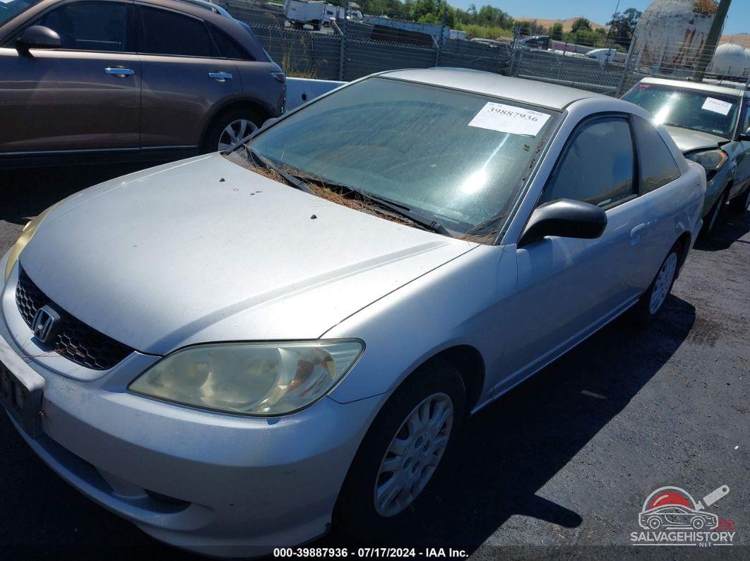 1HGEM22655L035339 2005 HONDA CIVIC photo no. 6