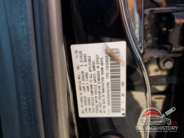 19UUA76597A010784 2007 ACURA TL photo no. 12