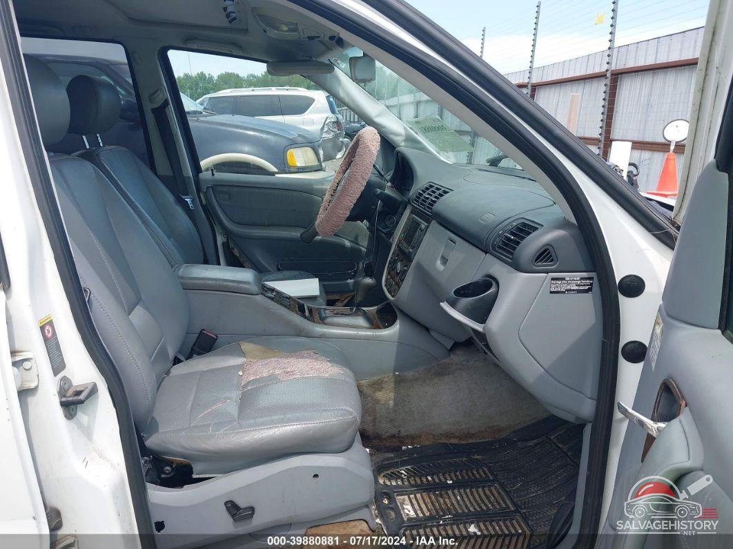 4JGAB54E11A245463 2001 MERCEDES-BENZ ML 320 photo no. 5