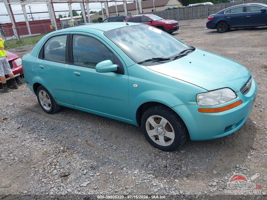 KL1TD52645B469000 2005 CHEVROLET AVEO photo no. 12