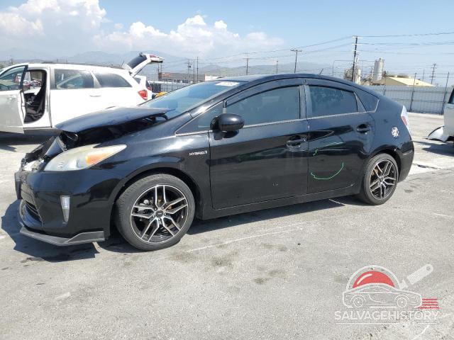 JTDKN3DU2E1775782 2014 TOYOTA PRIUS photo no. 2