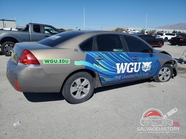 2G1WT55K769389459 2006 CHEVROLET IMPALA LT photo no. 3