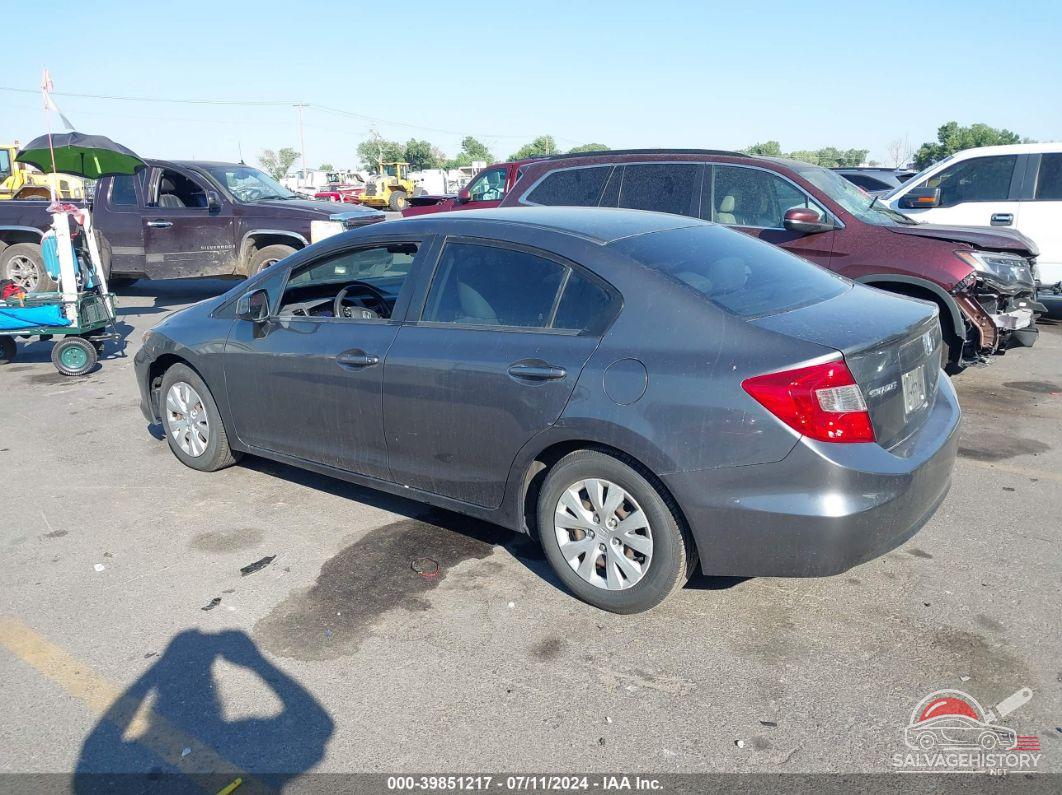 2HGFB2F56CH526847 2012 HONDA CIVIC photo no. 3