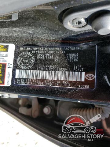 4T1BF1FK2DU226394 2013 TOYOTA CAMRY photo no. 11