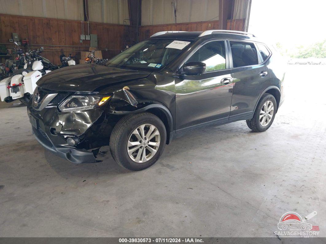KNMAT2MV3GP640444 2016 NISSAN ROGUE photo no. 2