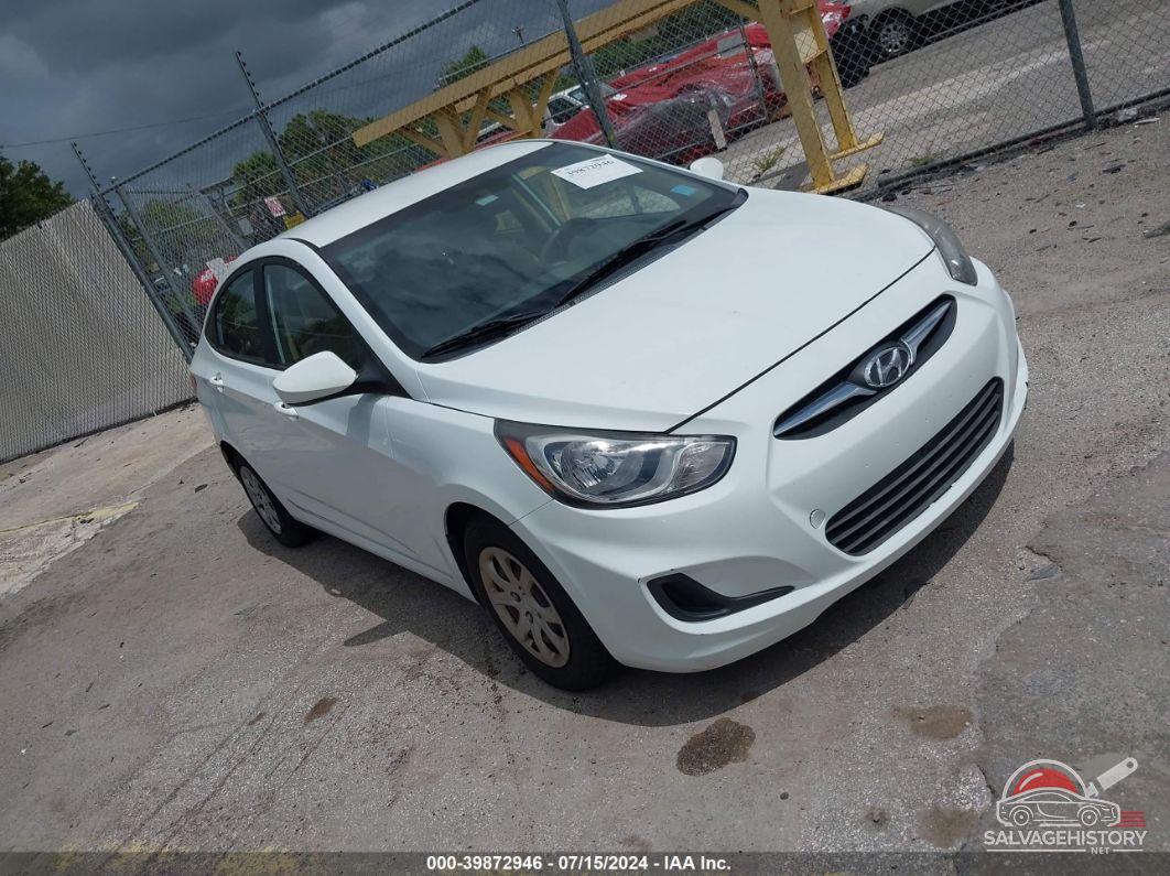 KMHCT4AE9DU500609 2013 HYUNDAI ACCENT photo no. 2