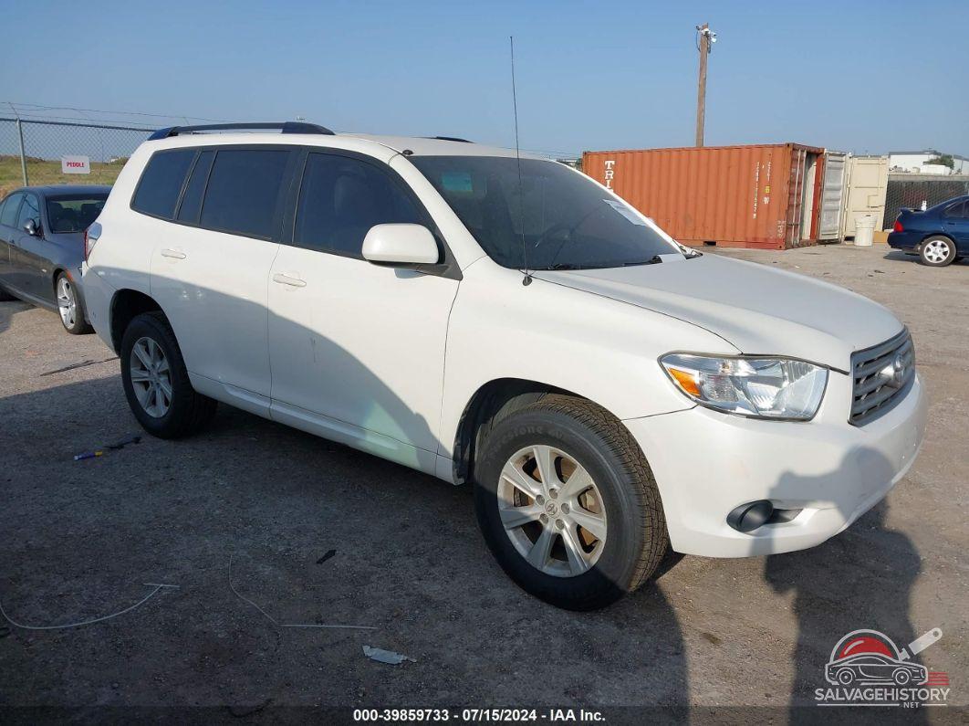 JTEES41A992119080 2009 TOYOTA HIGHLANDER photo no. 8