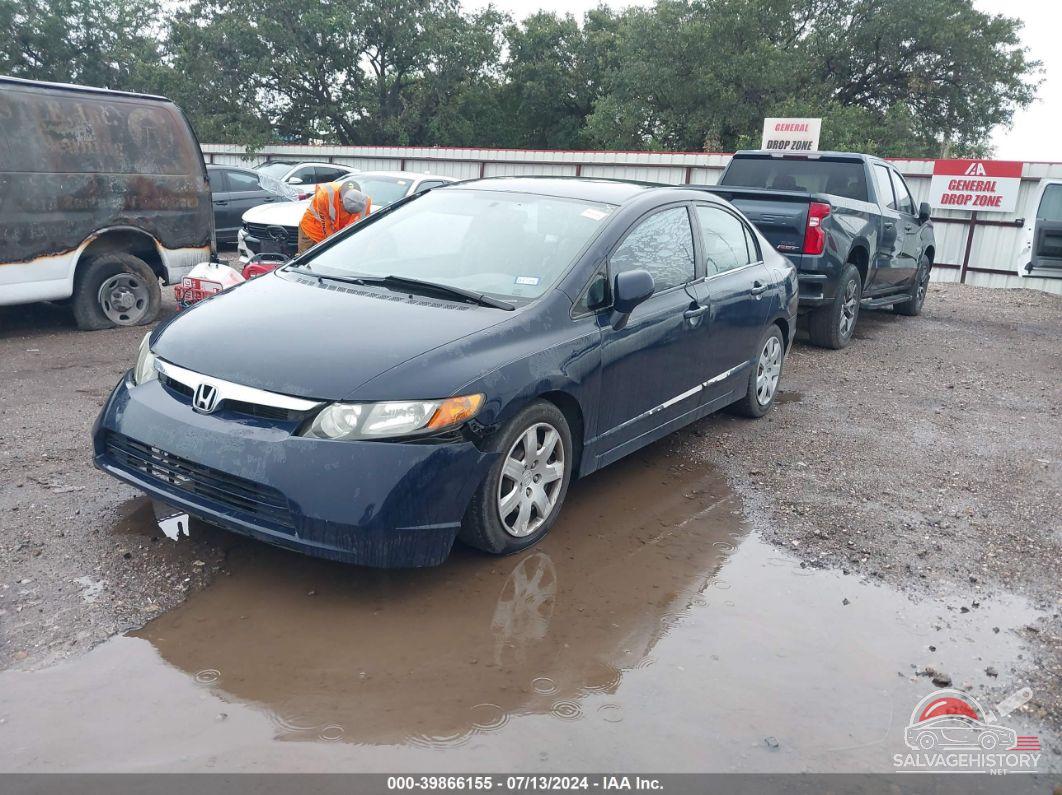 1HGFA165X6L022774 2006 HONDA CIVIC photo no. 2