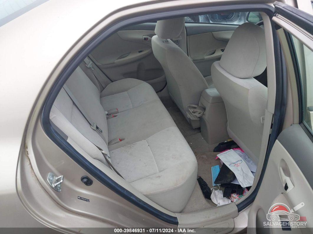2T1BU40E29C185171 2009 TOYOTA COROLLA photo no. 8