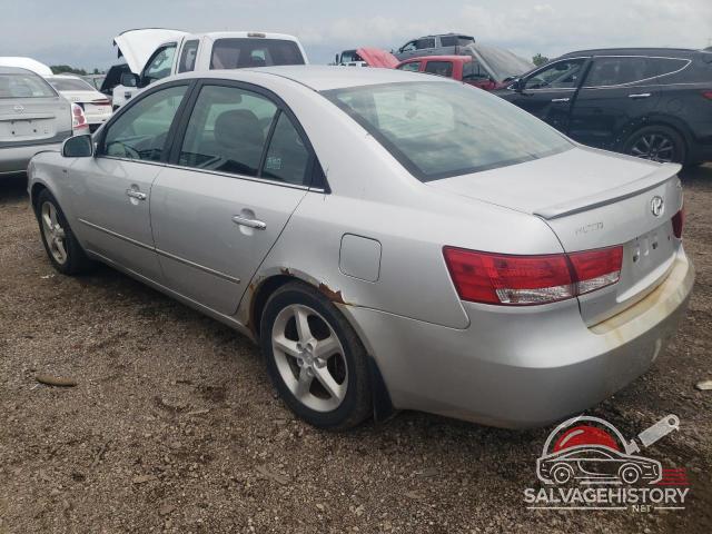 5NPEU46F37H231856 2007 HYUNDAI SONATA photo no. 2
