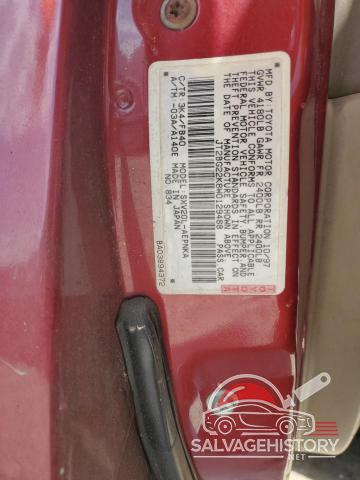 JT2BG22K8W0129488 1998 TOYOTA CAMRY photo no. 12