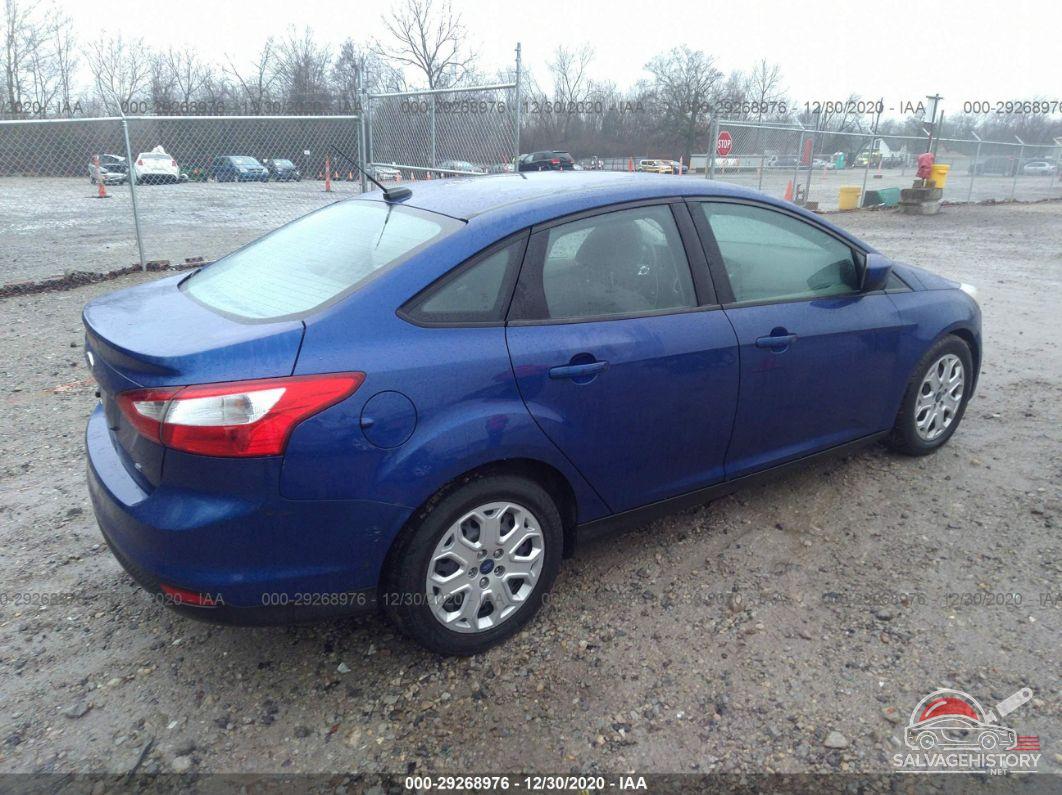 1FAHP3F25CL418698 2012 FORD FOCUS photo no. 4