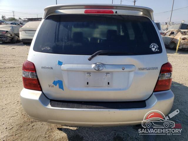 JTEDP21A550067017 2005 TOYOTA HIGHLANDER photo no. 6