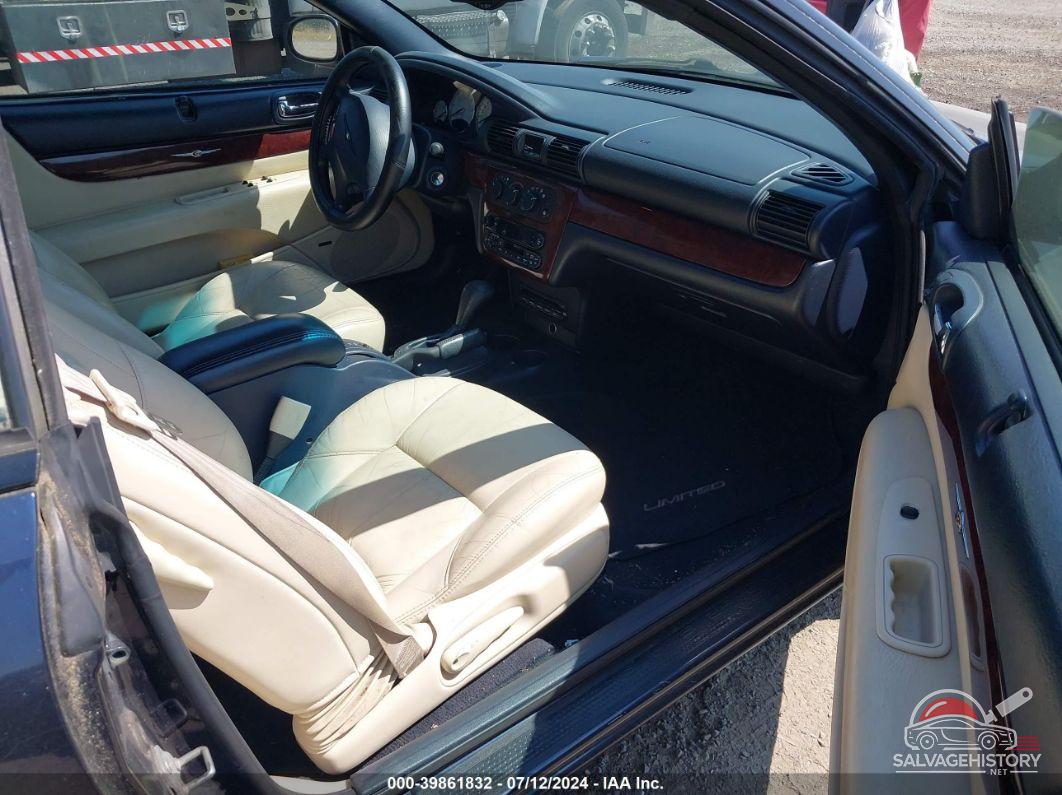 1C3EL65U71N626388 2001 CHRYSLER SEBRING photo no. 5
