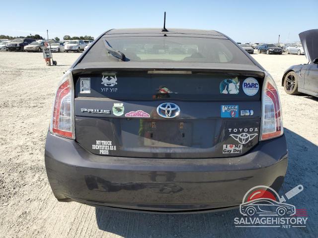 JTDKN3DU3D1721387 2013 TOYOTA PRIUS photo no. 6