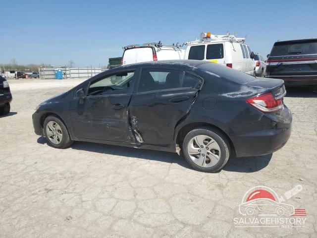 2HGFB2F57DH538457 2013 HONDA CIVIC photo no. 2