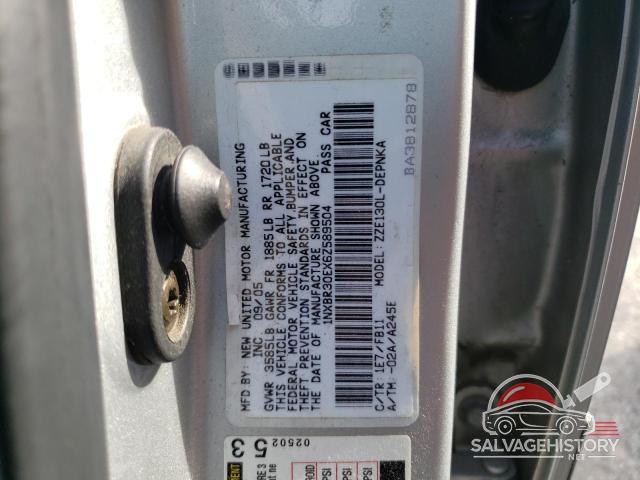 1NXBR30EX6Z589504 2006 TOYOTA COROLLA photo no. 12