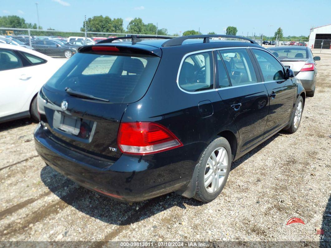 3VWPL7AJ4DM617875 2013 VOLKSWAGEN JETTA SPORTWAGEN photo no. 4