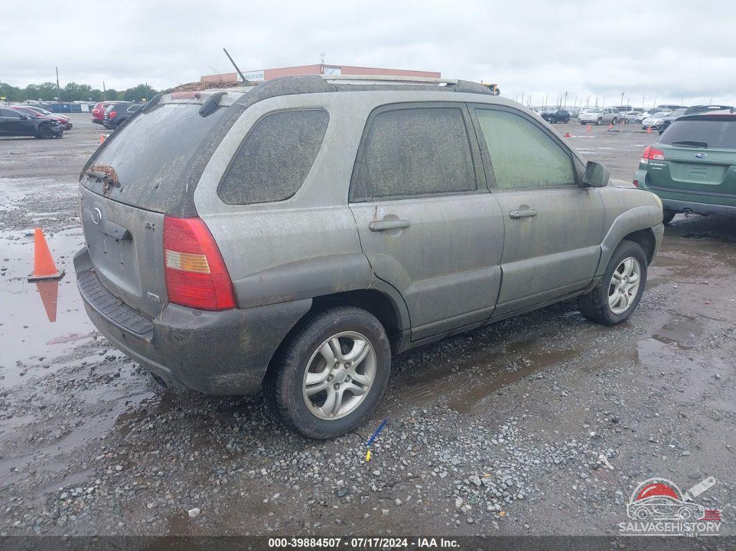 KNDJF723557039121 2005 KIA SPORTAGE photo no. 4