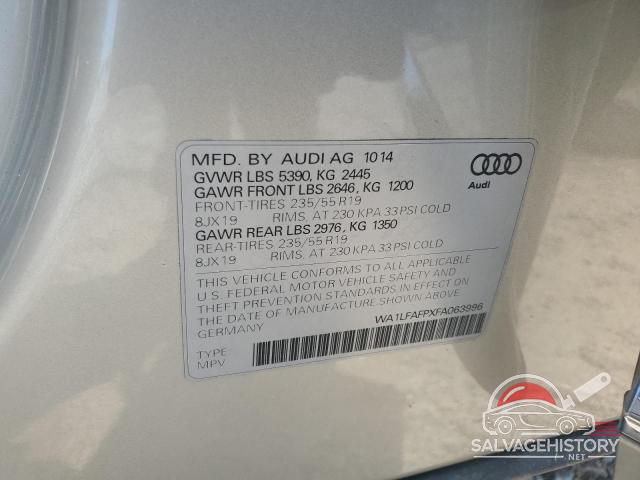 WA1LFAFPXFA063996 2015 AUDI Q5 photo no. 13
