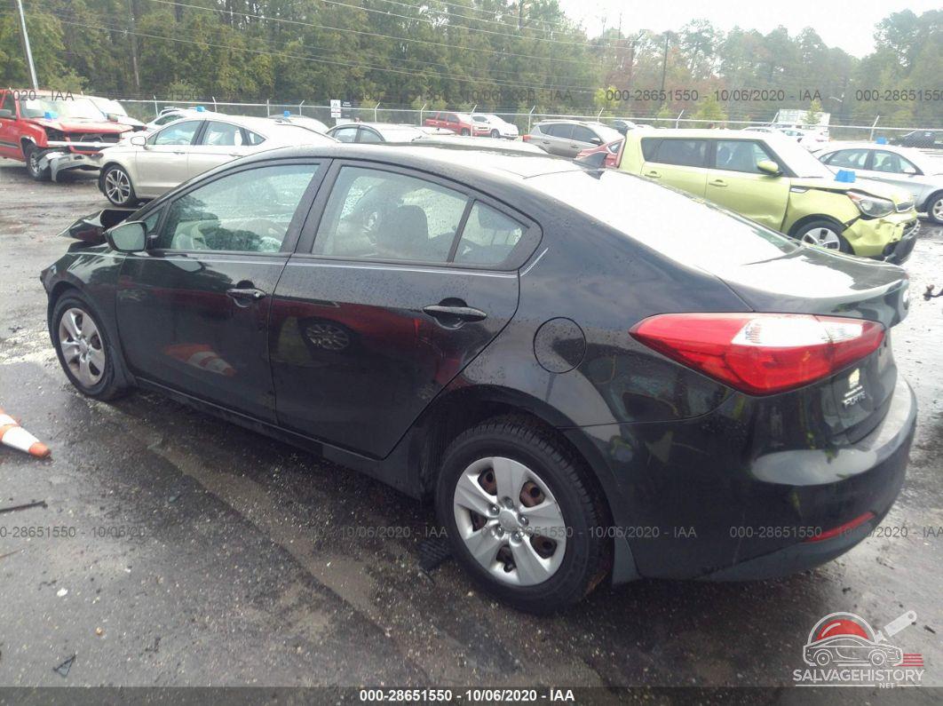 KNAFK4A62G5466280 2016 KIA FORTE photo no. 3