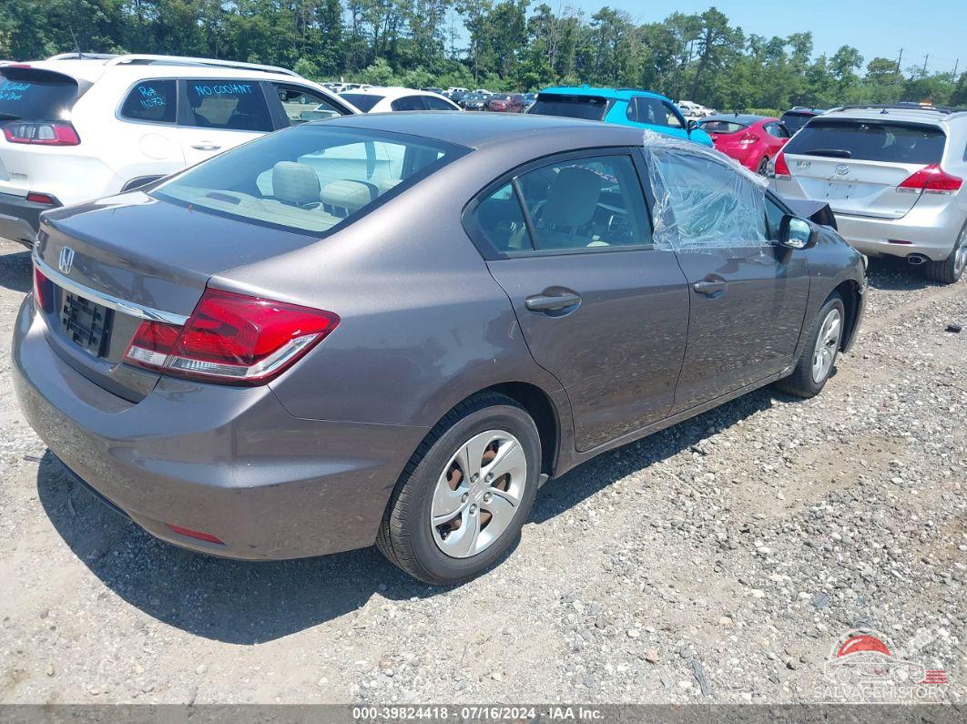 19XFB2F53FE096824 2015 HONDA CIVIC photo no. 4