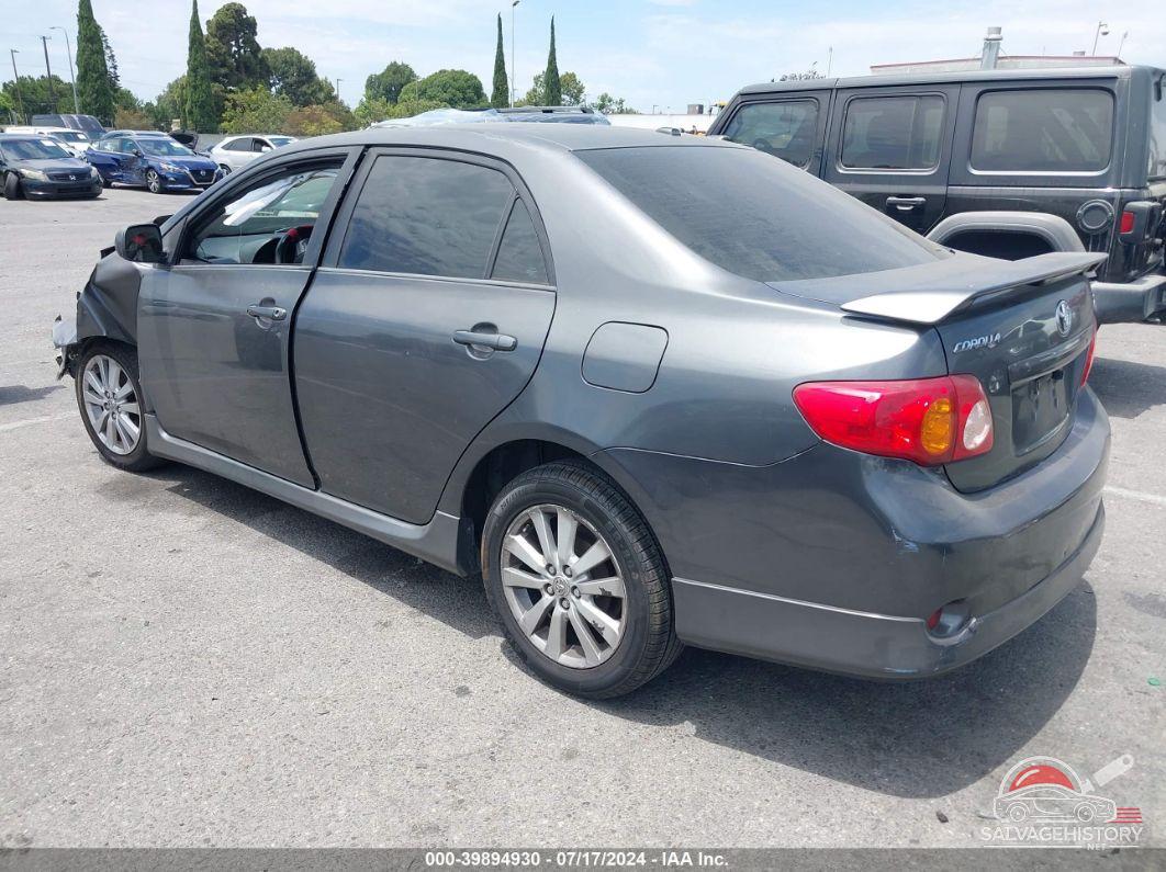 1NXBU40E39Z047766 2009 TOYOTA COROLLA photo no. 3