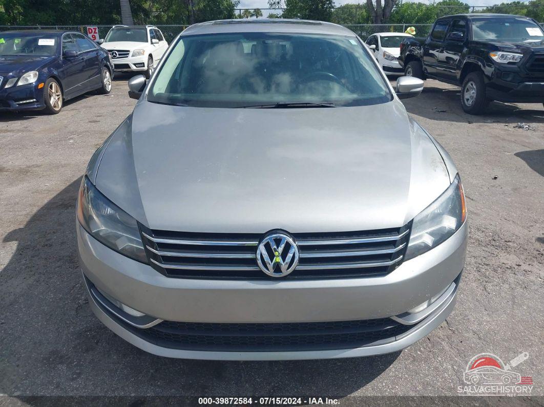 1VWCN7A31DC093256 2013 VOLKSWAGEN PASSAT photo no. 6